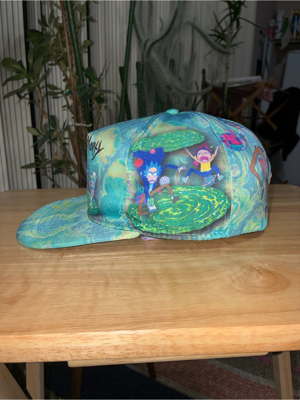 Rick and Morty All-Over Print Sublimation Snapback Hat